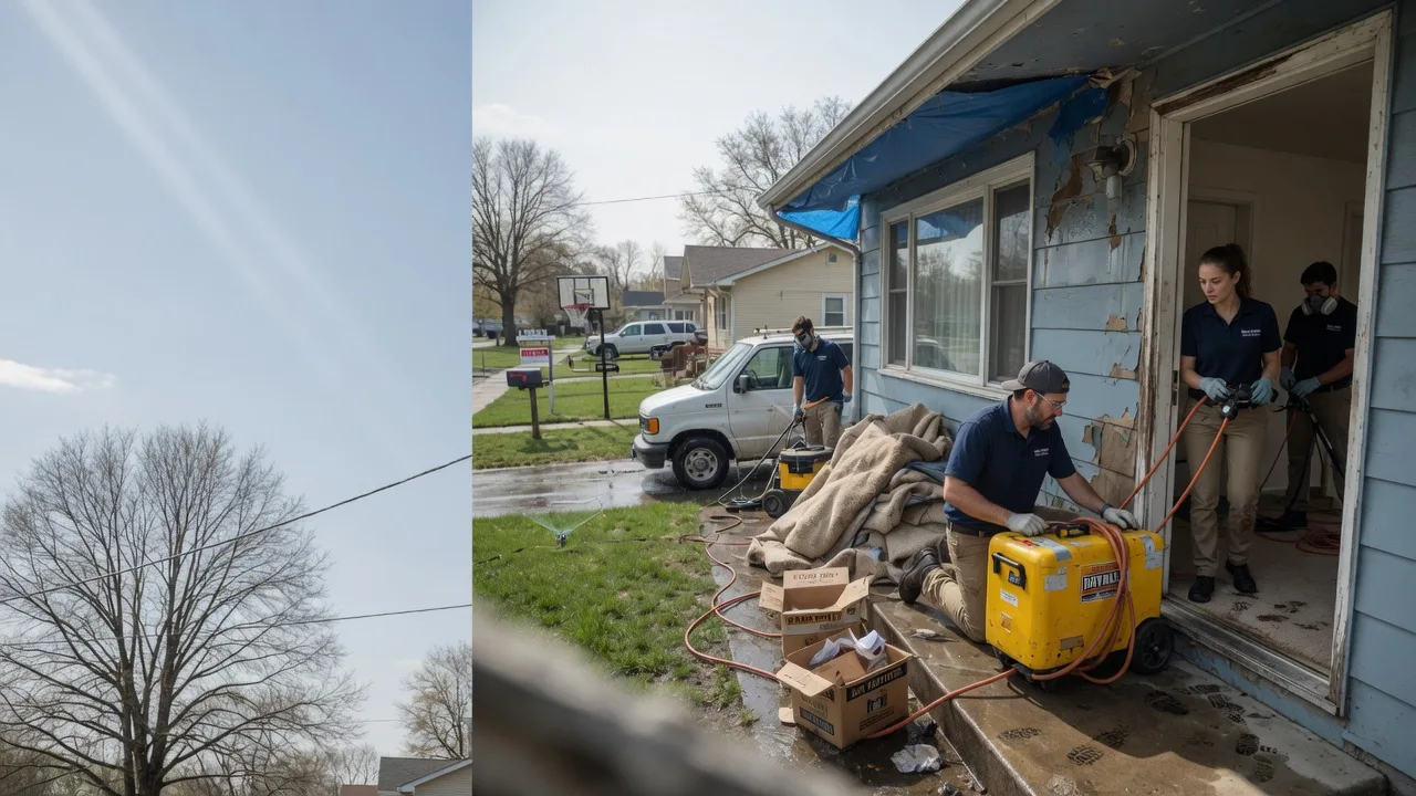 Basement Flood Cleanup in Bryn Mawr, PA near me